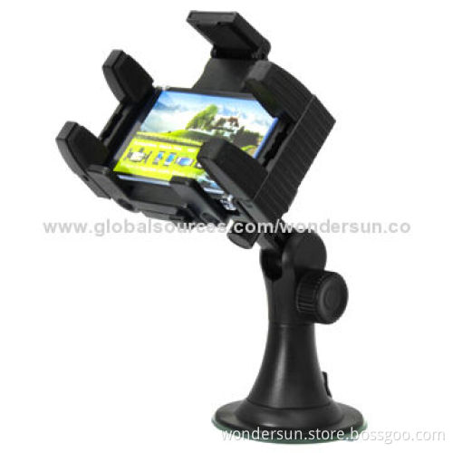 Car GPS Holder, 85-175mm Opening Width, OEM/ODM Orders Welcomed